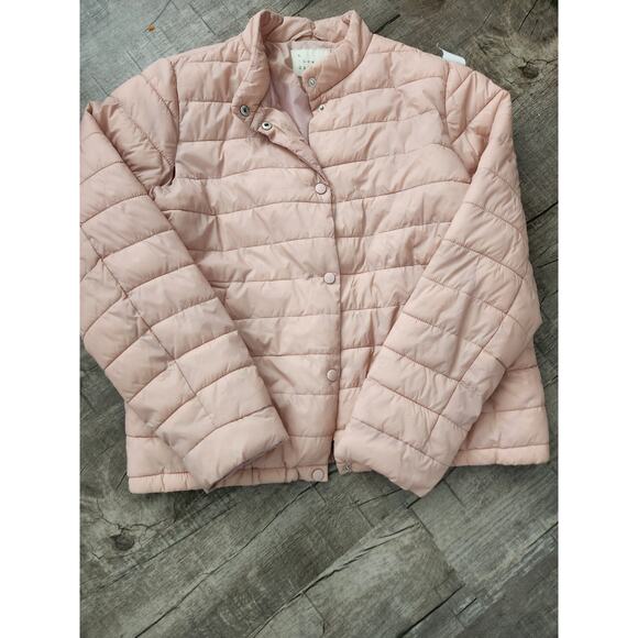 A New Day Women's Lightweight Puffer Jacket Pink L - Picture 1 of 1